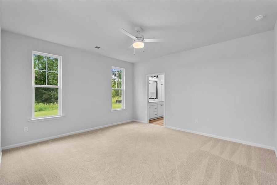 Spacious, unfurnished interior of a new home in Fieldstone, Lexington (Image 30). Spacious, unfurnished interior of a new home in Fieldstone, Lexington (Image 30).