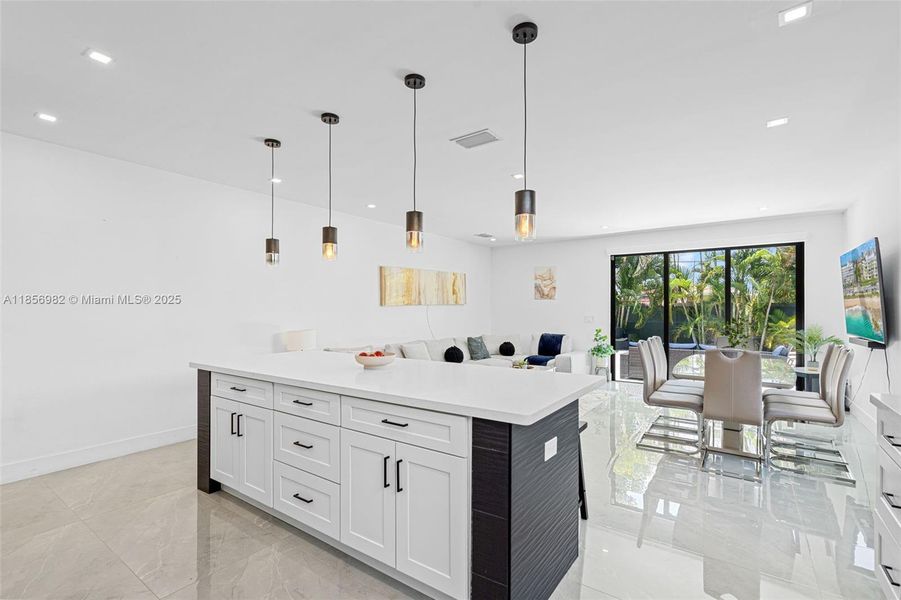 Furnished interior view inside a new home in , Miami (Image 6). Furnished interior view inside a new home in , Miami (Image 6).