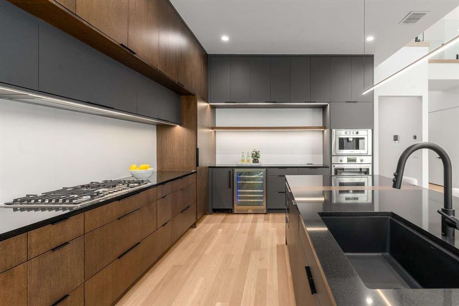 Furnished interior view inside a new home in , Dallas (Image 11).