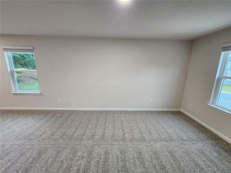 Spacious, unfurnished interior of a new home in The Oaks at Dawson, Dawsonville (Image 41). Spacious, unfurnished interior of a new home in The Oaks at Dawson, Dawsonville (Image 41).