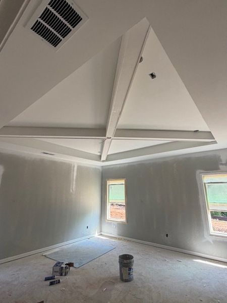 In-progress construction of a new home in WOODMONT RESERVE, Roopville, GA (Image 5).