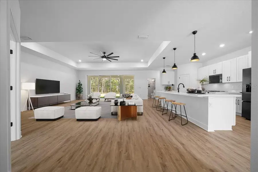 Furnished interior view inside a new home in , Weeki Wachee (Image 50). Furnished interior view inside a new home in , Weeki Wachee (Image 50).
