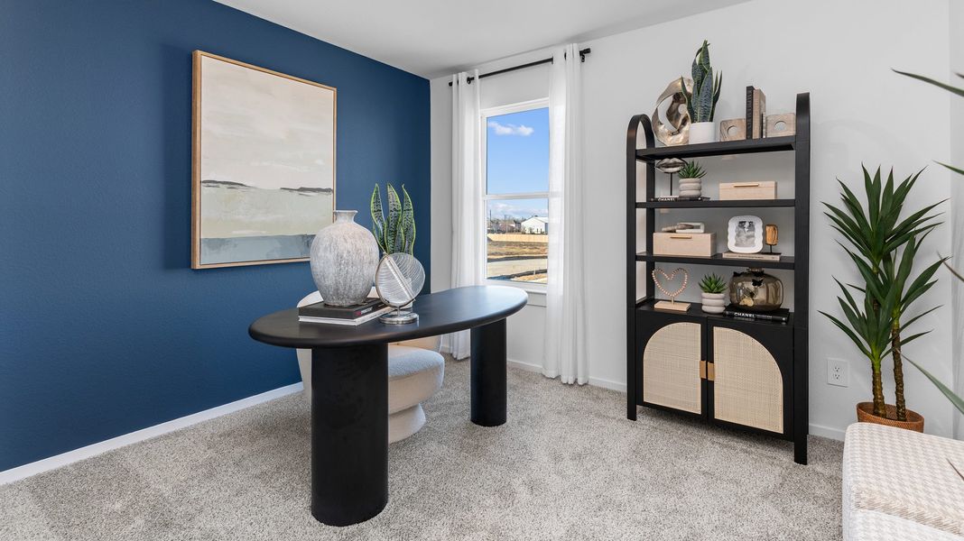 Furnished interior view inside a new home in Legacy Village, Houston (Image 6).