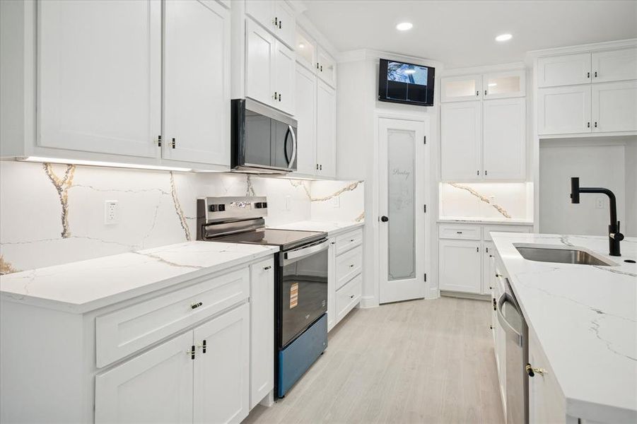 Furnished interior view inside a new home in , Trinidad (Image 7).