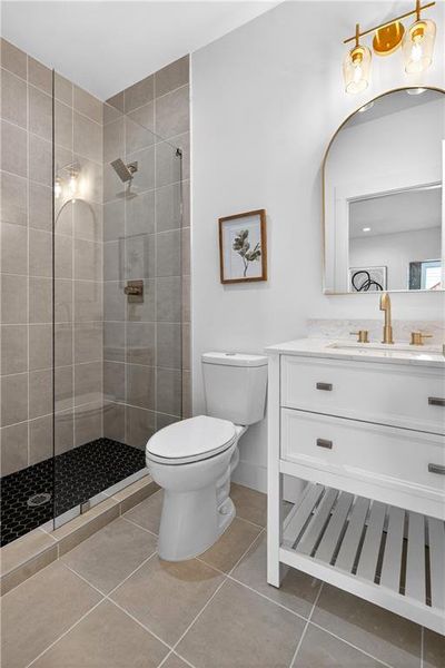 Furnished interior view inside a new home in , Atlanta (Image 40).