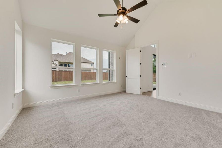 Spacious, unfurnished interior of a new home in Dominion of Pleasant Valley, Wylie (Image 22). Spacious, unfurnished interior of a new home in Dominion of Pleasant Valley, Wylie (Image 22).