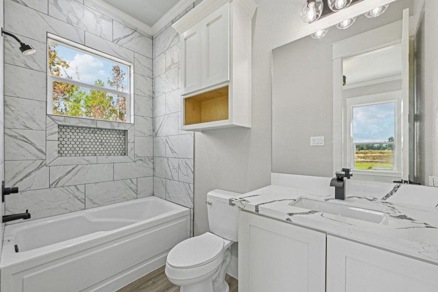 Furnished interior view inside a new home in , Dayton (Image 13).
