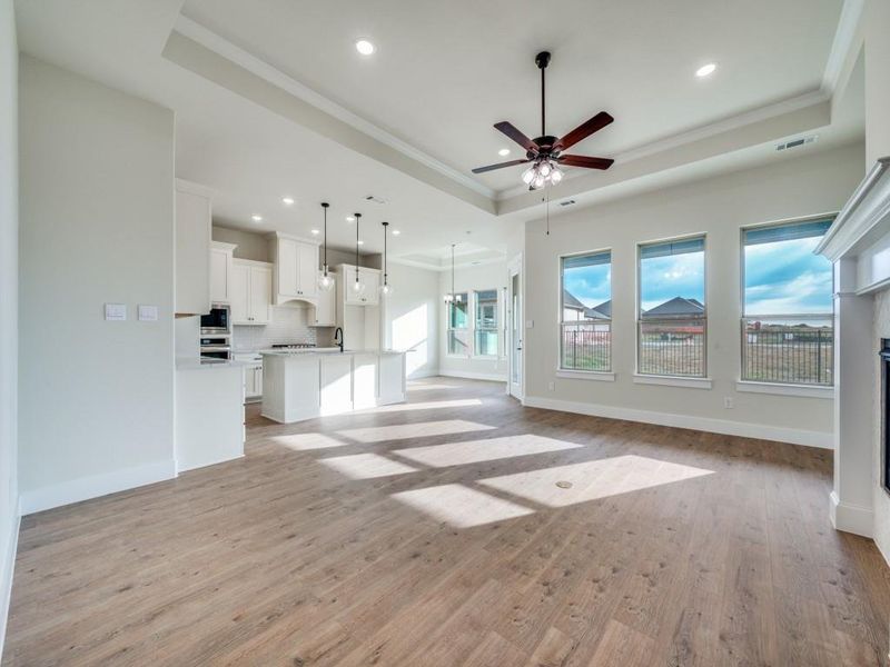 Spacious, unfurnished interior of a new home in Ladera Little Elm, Little Elm (Image 24).