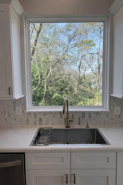 Close-up of interior finishes inside a home in , Houston (Image 22).