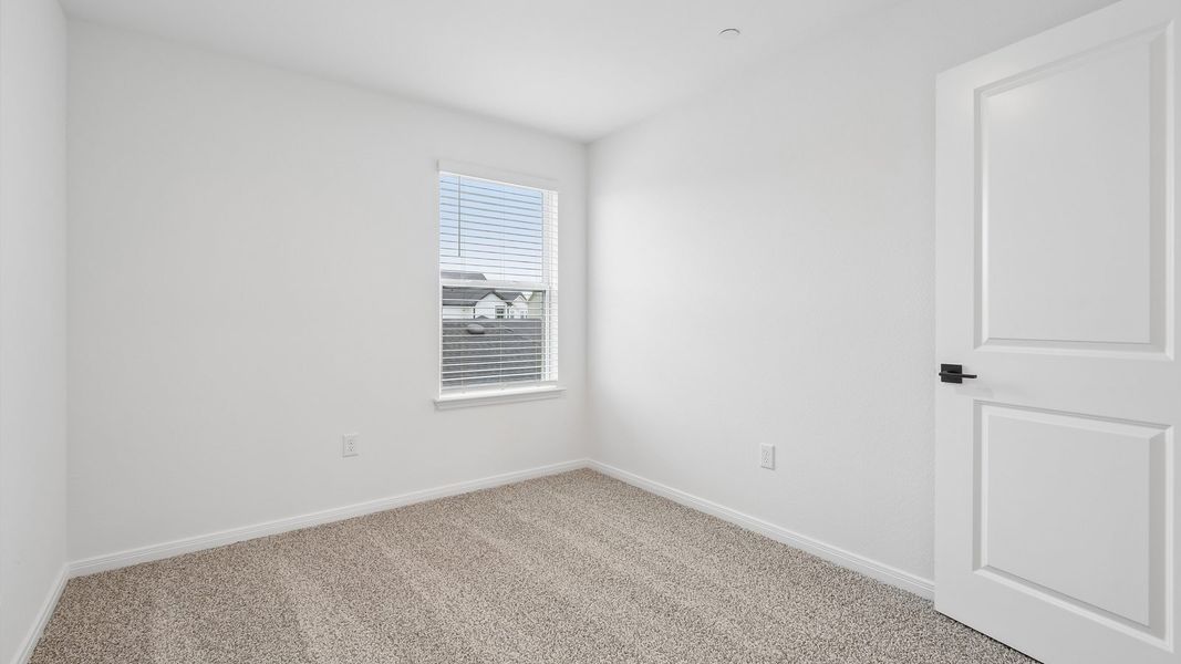 Spacious, unfurnished interior of a new home in Avery Centre, Round Rock (Image 22). Spacious, unfurnished interior of a new home in Avery Centre, Round Rock (Image 22).