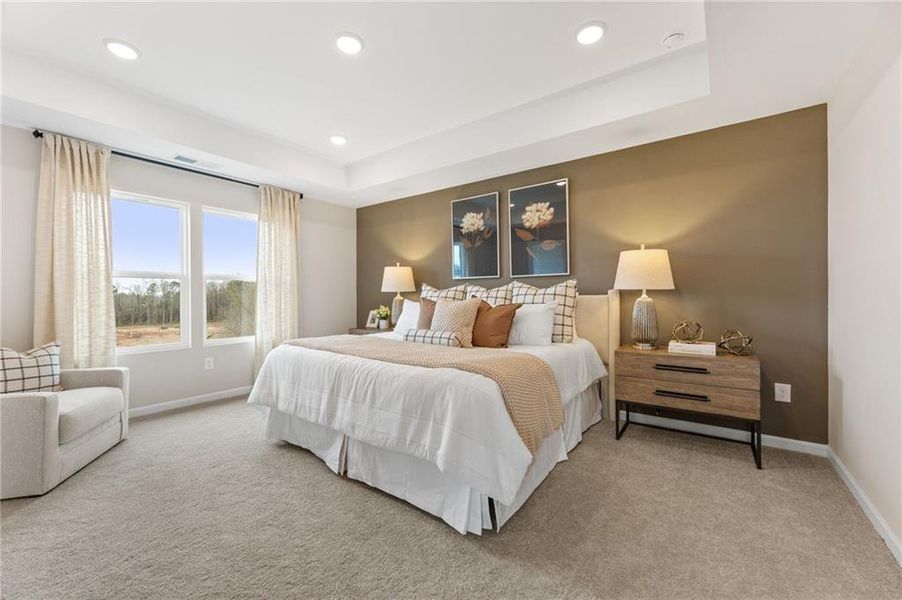 Furnished interior view inside a new home in Hemingway, Cumming (Image 6).
