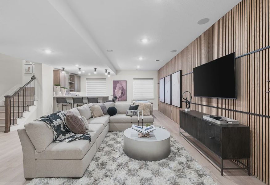 Everly Model Finished Basement - 14 of 19