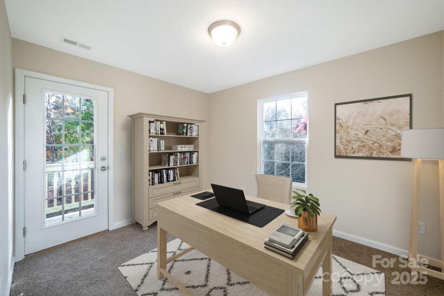 Furnished interior view inside a new home in , Wadesboro (Image 7). Furnished interior view inside a new home in , Wadesboro (Image 7).