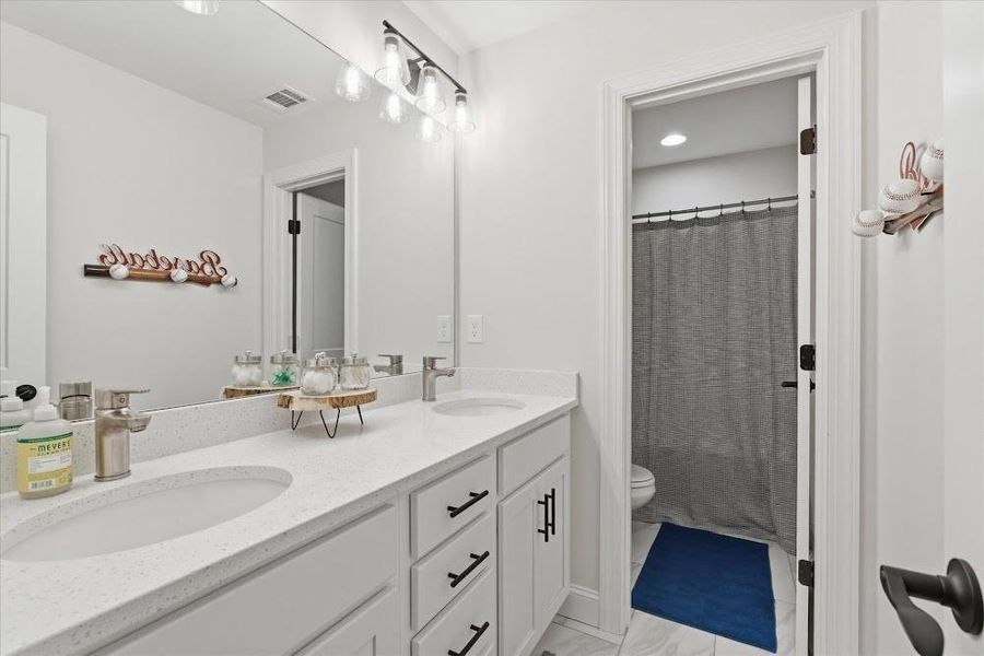 Furnished interior view inside a new home in , Carrollton (Image 36).