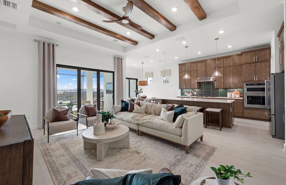 Representative furnished interior of a home built from the Prestige by Del Webb in Del Webb Catalina, Lakewood Ranch (Image 53).