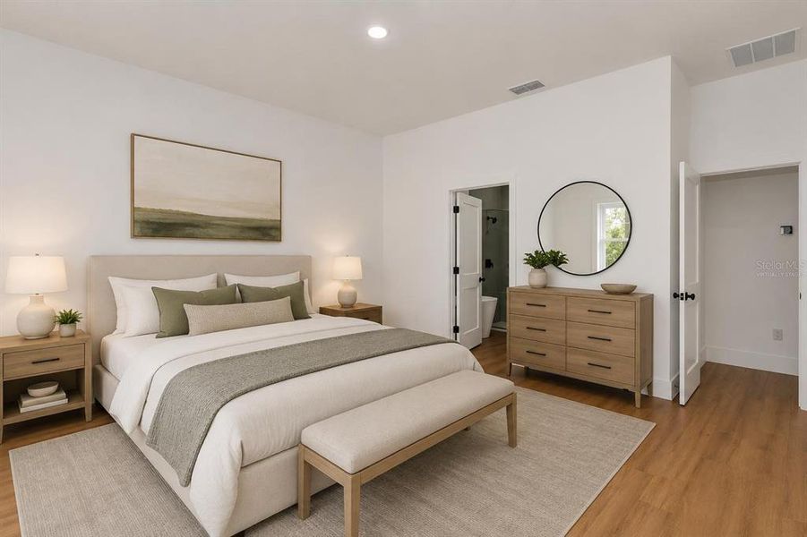 Furnished interior view inside a new home in , Ocala (Image 9).