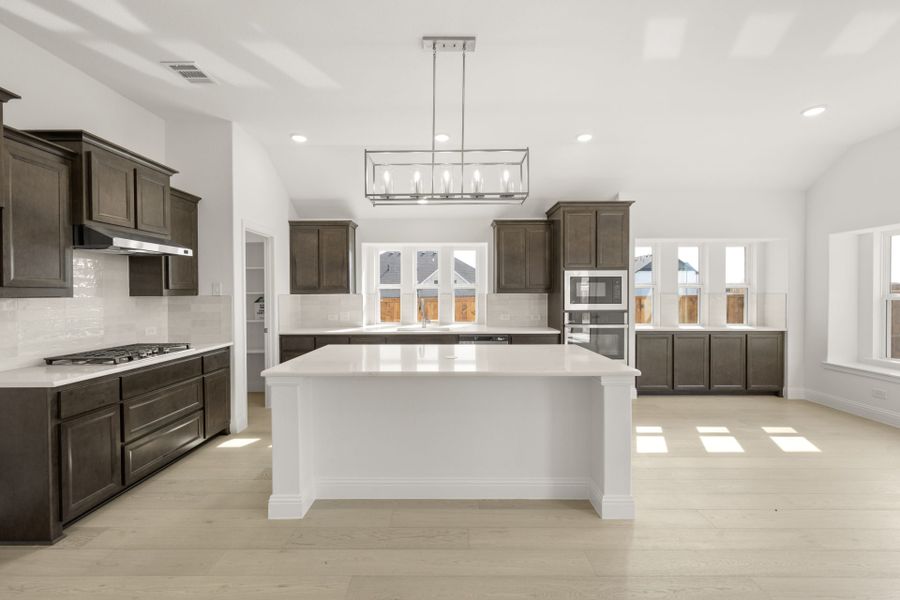 Furnished interior view inside a new home in Timberbrook, Justin (Image 6).