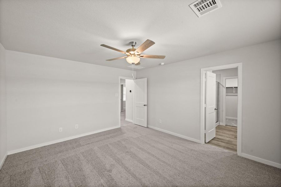 Spacious, unfurnished interior of a new home in Northpark South, Porter (Image 26). Spacious, unfurnished interior of a new home in Northpark South, Porter (Image 26).