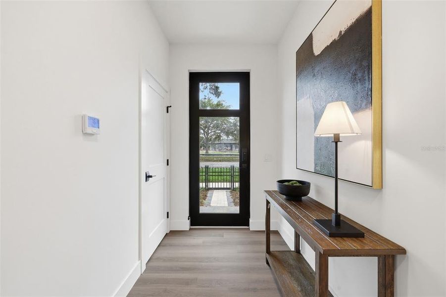 Furnished interior view inside a new home in , St. Petersburg (Image 12).