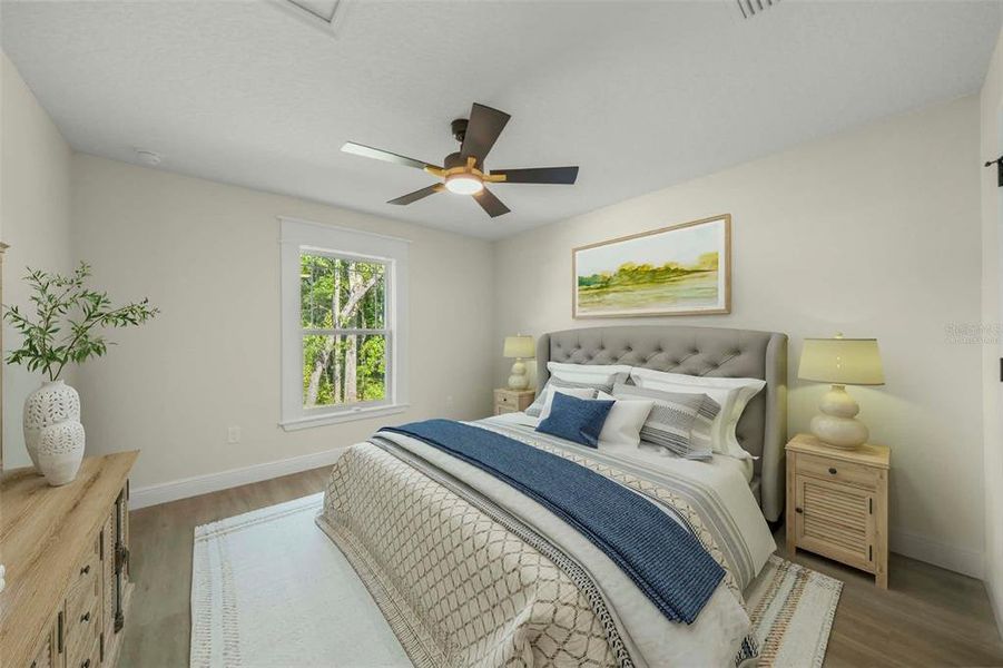 Furnished interior view inside a new home in , Ocala (Image 17).