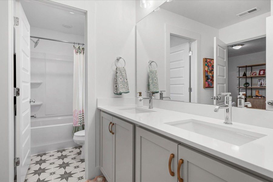Representative furnished interior of a home built from the Creator by Garman Homes in Allen Park, Raleigh (Image 13). Representative furnished interior of a home built from the Creator by Garman Homes in Allen Park, Raleigh (Image 13).