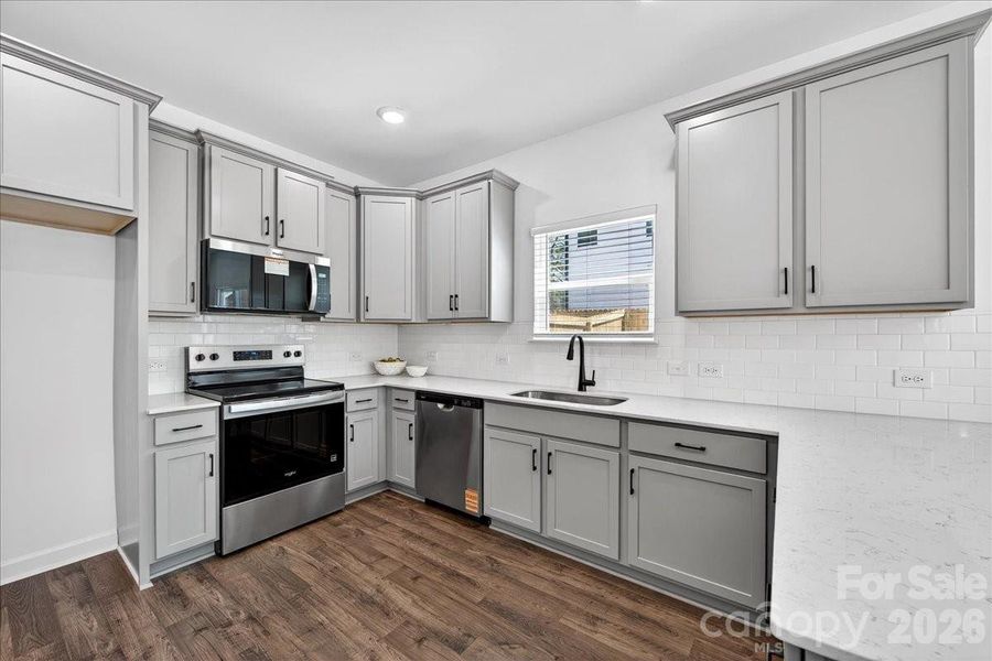 Furnished interior view inside a new home in , Charlotte (Image 25). Furnished interior view inside a new home in , Charlotte (Image 25).