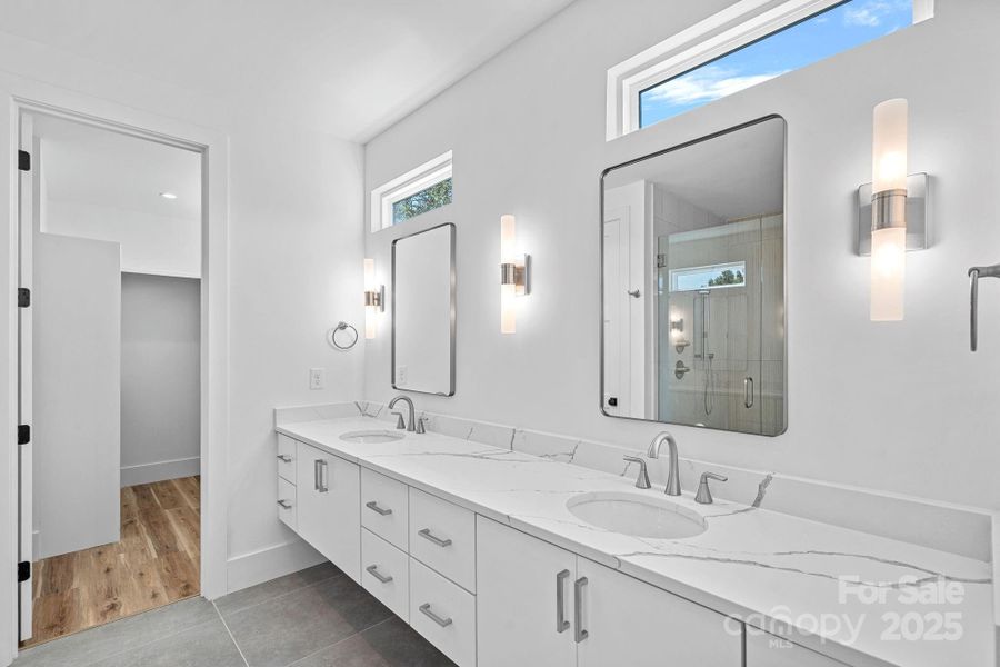 Furnished interior view inside a new home in , Charlotte (Image 12).