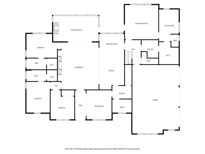2D floor plan layout of this home in , Canton, GA (Image 5).