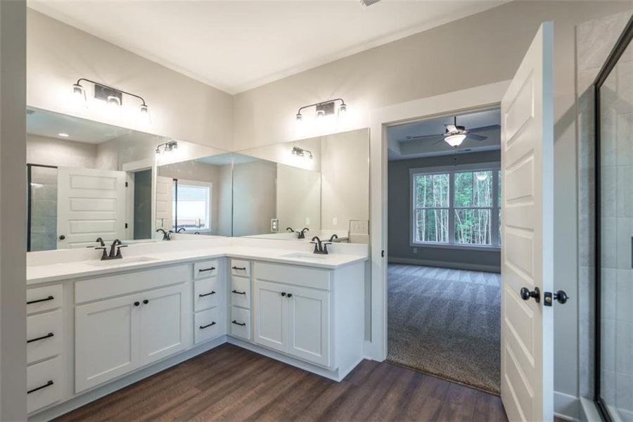 Furnished interior view inside a new home in , Social Circle (Image 12).