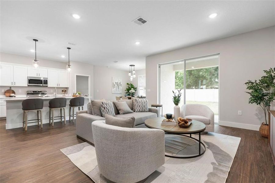 Furnished interior view inside a new home in Palm Coast, Palm Coast (Image 7).