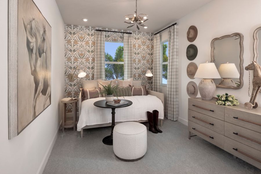 Representative furnished interior of a home built from the Canopy by Mattamy Homes in Tradition, Port St. Lucie (Image 14). Representative furnished interior of a home built from the Canopy by Mattamy Homes in Tradition, Port St. Lucie (Image 14).