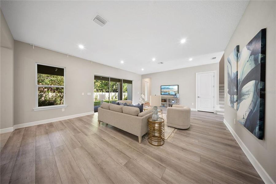 Furnished interior view inside a new home in Fire Creek, Gotha (Image 39). Furnished interior view inside a new home in Fire Creek, Gotha (Image 39).