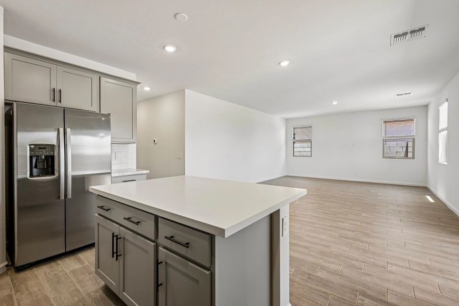 Kitchen and great room