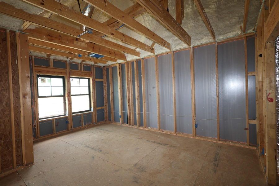 In-progress construction of a new home in Jubilee - Cottages Row Collection, Hockley, TX (Image 8).