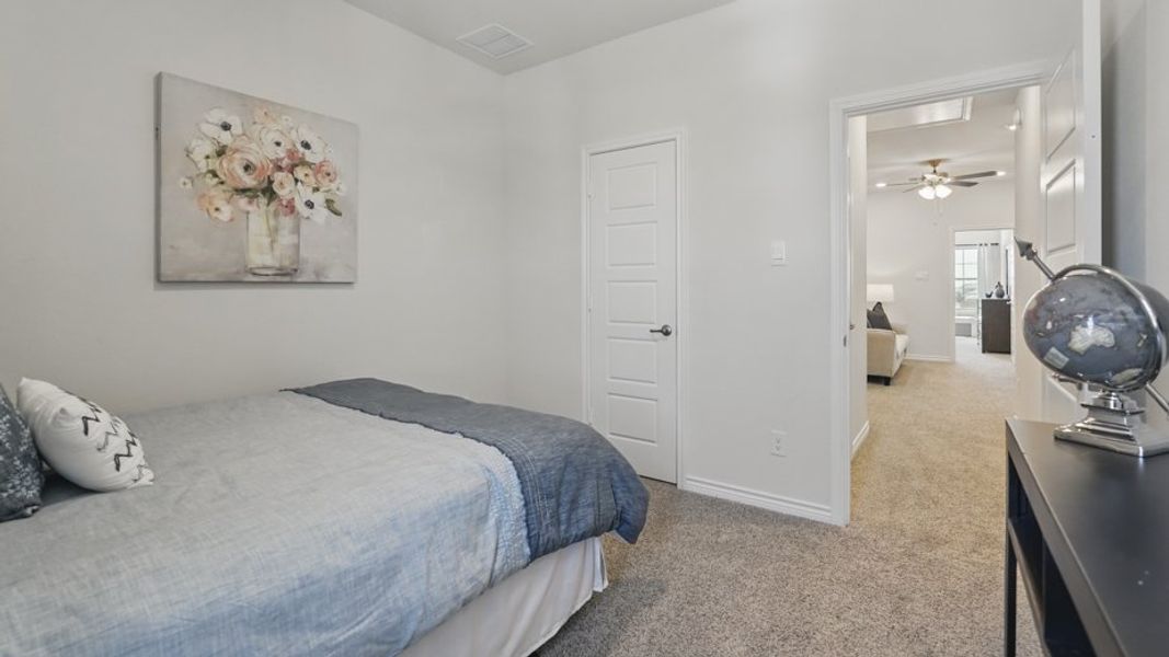 Furnished interior view inside a new home in Liberty Crossing, Royse City (Image 30).