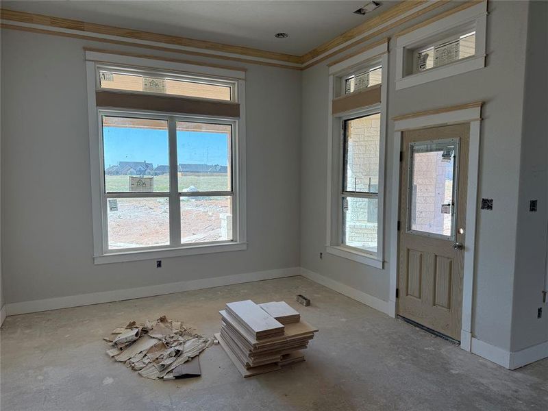 In-progress construction of a new home in , Abilene, TX (Image 6).