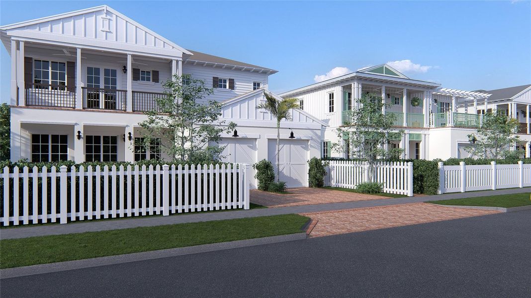 Exterior details and patio area of a home in , Delray Beach (Image 11).
