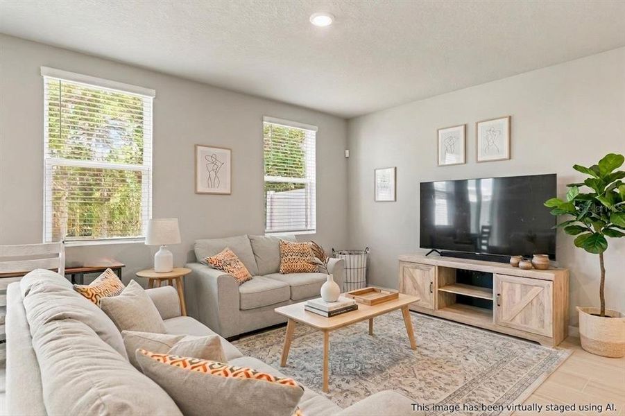 Furnished interior view inside a new home in , Wesley Chapel (Image 42).