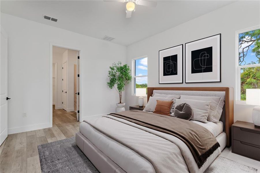 Furnished interior view inside a new home in , Port Charlotte (Image 15).