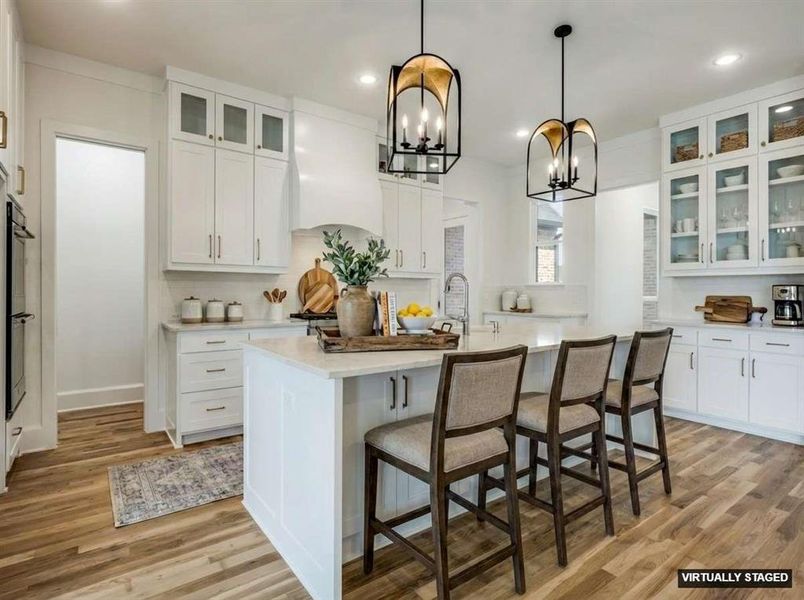 Furnished interior view inside a new home in , Denton (Image 3).