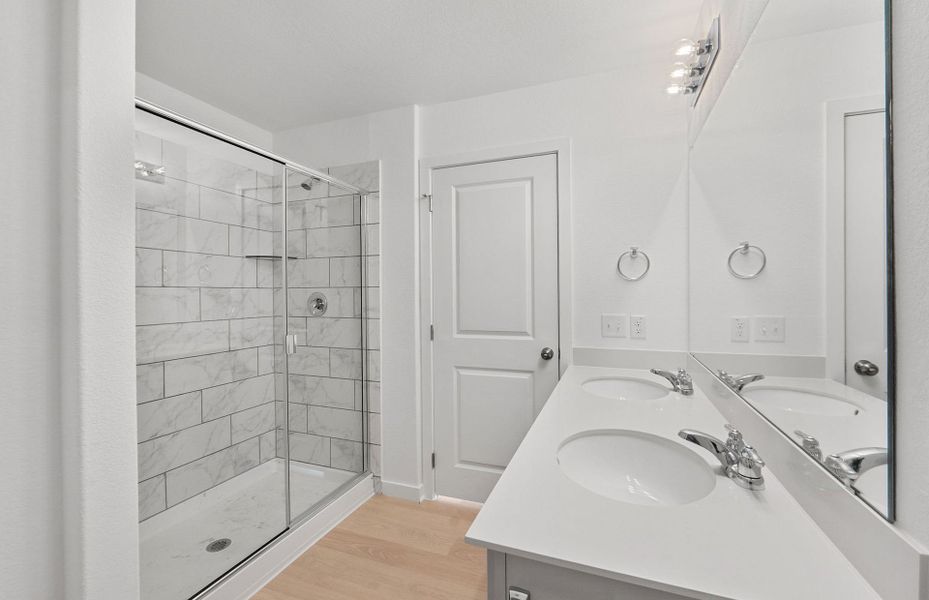 Furnished interior view inside a new home in Larson Crossing, Elgin (Image 13).