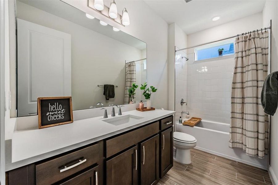 Furnished interior view inside a new home in , Parrish (Image 41).
