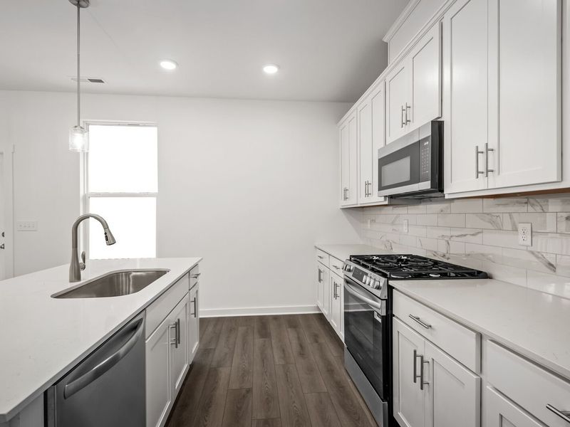 Furnished interior view inside a new home in Calista Farms, White House (Image 11).