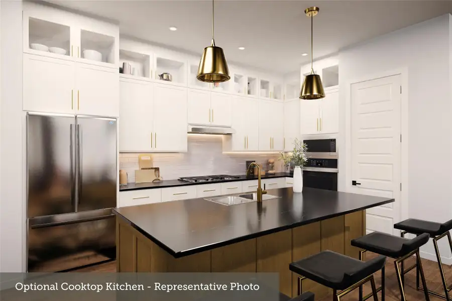 Furnished interior view inside a new home in Bridgeland Central: Emerald Heights - Enclave Collection, Cypress (Image 3).