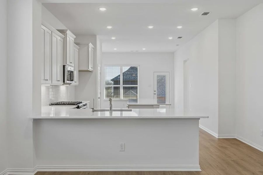 Furnished interior view inside a new home in Bel Air Village, Sherman (Image 4).