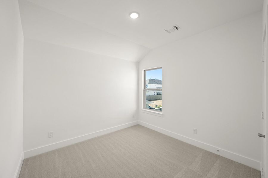Spacious, unfurnished interior of a new home in Terrace Collection at Harvest, Argyle (Image 22).