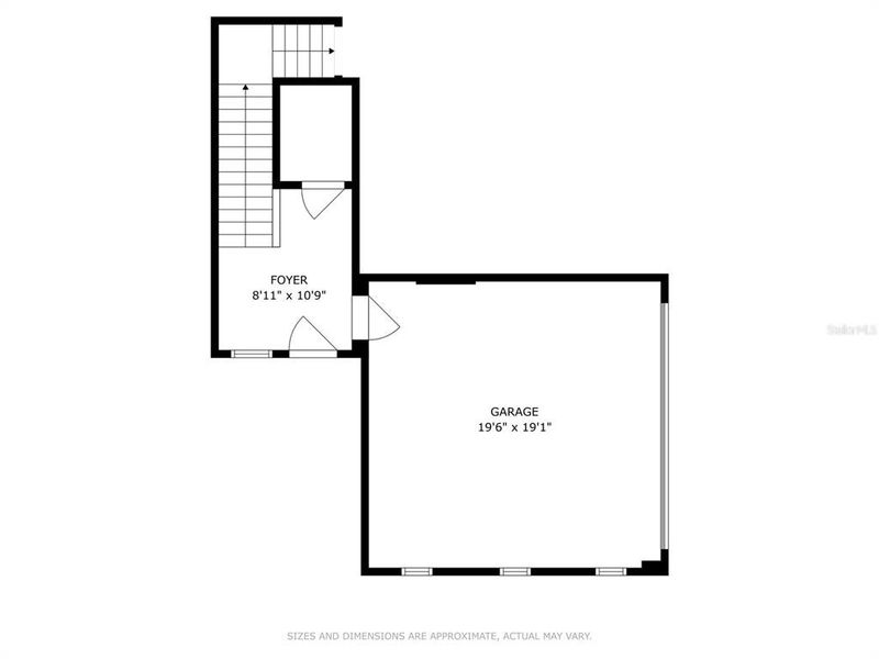 2D floor plan layout of this home in , Fort Myers, FL (Image 5).