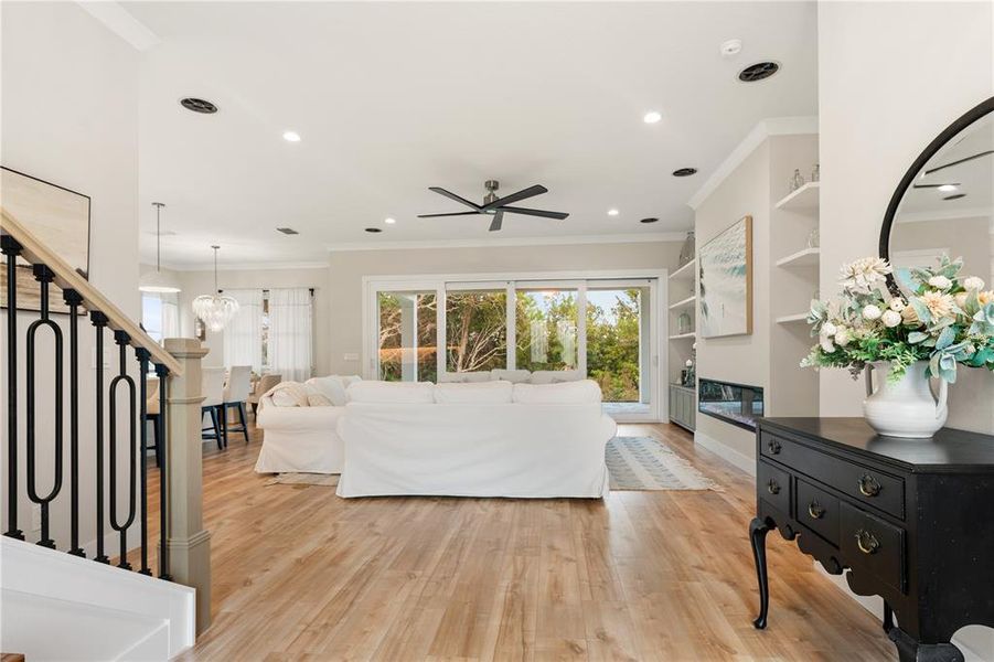 Furnished interior view inside a new home in , Flagler Beach (Image 15).