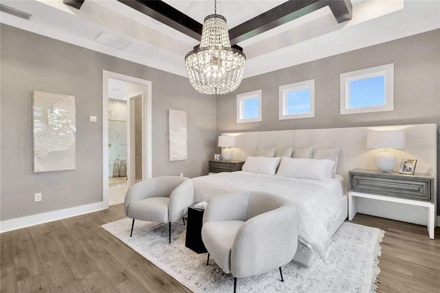 Furnished interior view inside a new home in Serengeti, Spring Hill (Image 14).