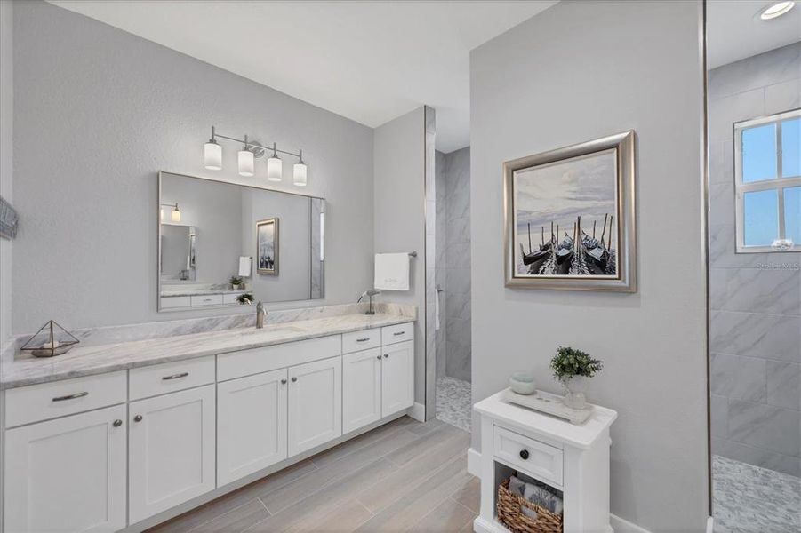 Furnished interior view inside a new home in , Placida (Image 16).